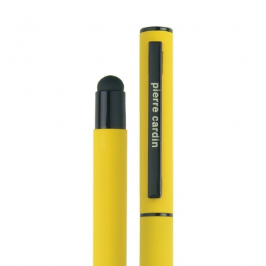 Logotrade promotional item picture of: Writing set touch pen, soft touch CELEBRATION Pierre Cardin