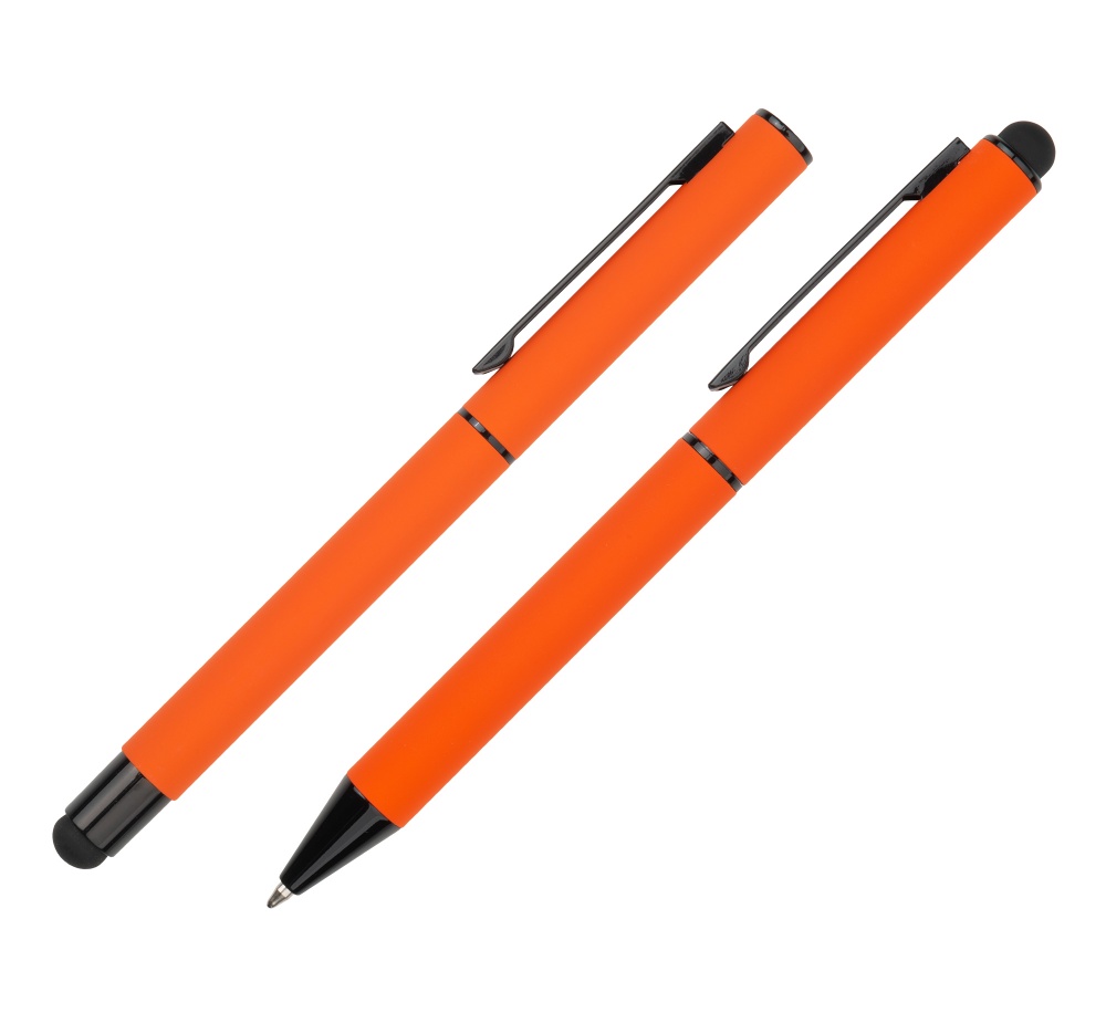 Logotrade business gift image of: Writing set touch pen, soft touch CELEBRATION Pierre Cardin