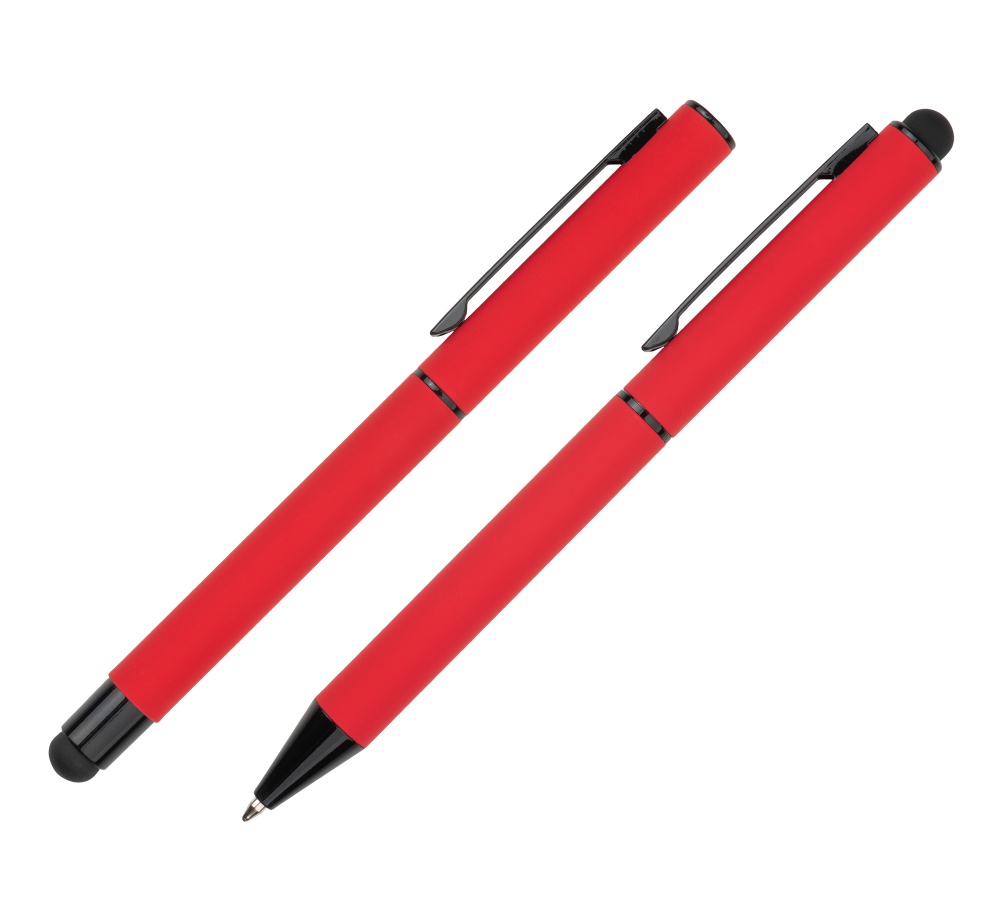 Logo trade promotional products picture of: Writing set touch pen, soft touch CELEBRATION Pierre Cardin