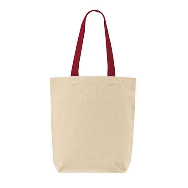 Logo trade advertising products picture of: Cotton bag, Red