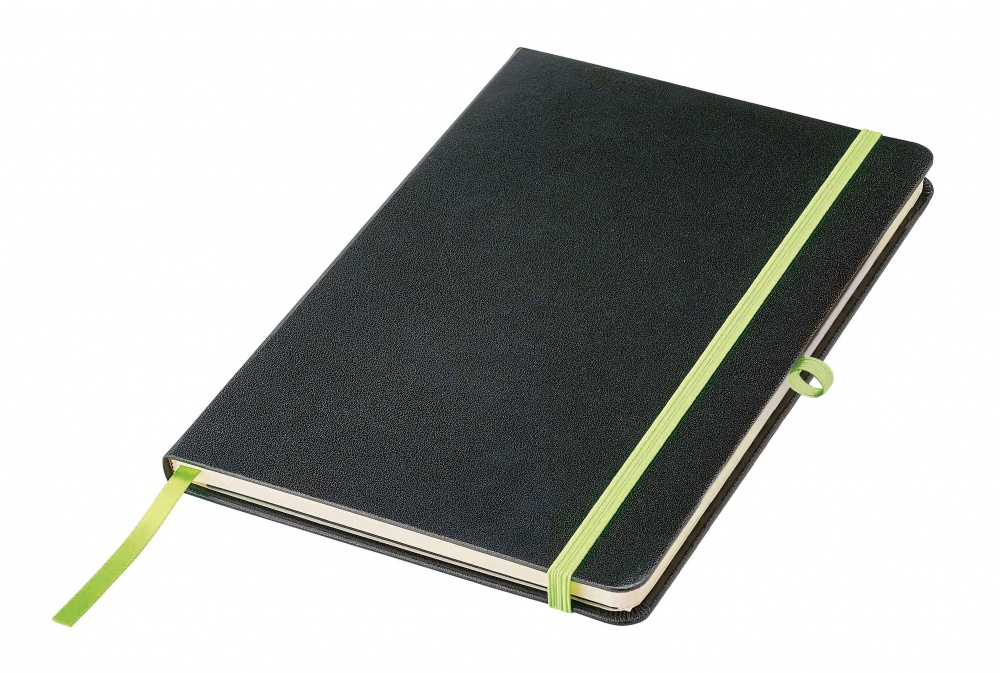 Logotrade promotional gift image of: Notebook A5, Green