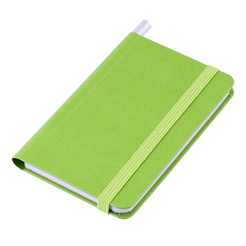 Logotrade promotional merchandise image of: Notebook A7, Green