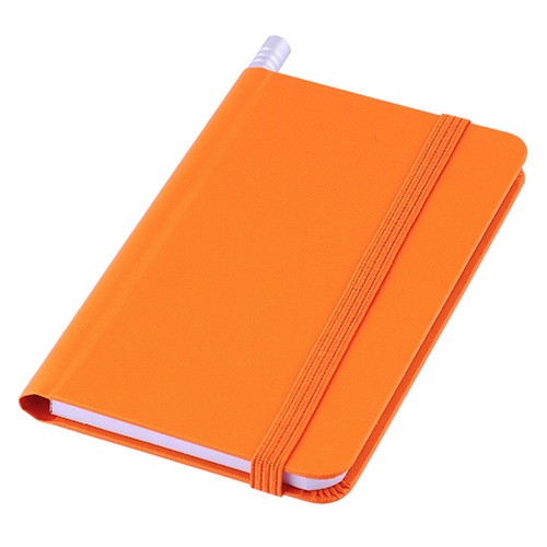 Logotrade promotional merchandise picture of: Notebook A7, Orange