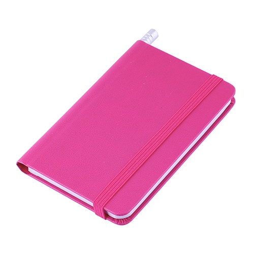 Logotrade promotional product image of: Notebook A7, Pink