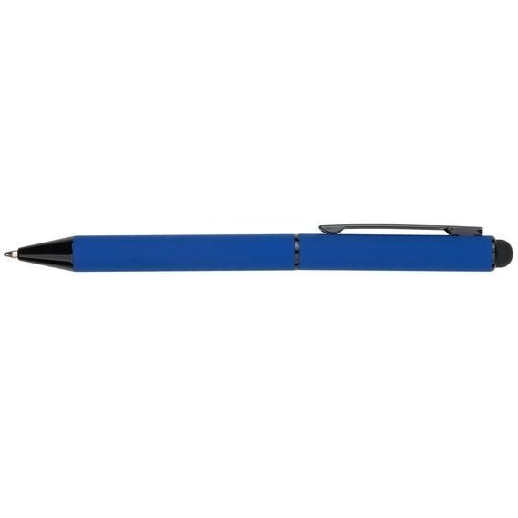 Logotrade advertising products photo of: Metal ballpoint pen, soft touch Celebration Pierre Cardin, blue