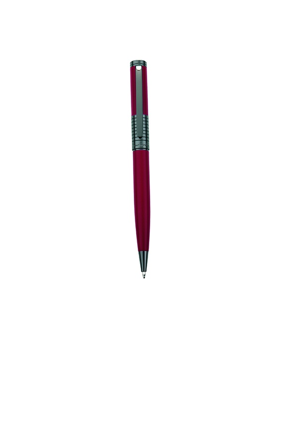 Logo trade advertising products picture of: Metal ballpoint pen EVOLUTION Pierre Cardin, Red