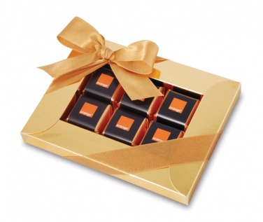 Logo trade promotional merchandise photo of: Square chocolates frame box