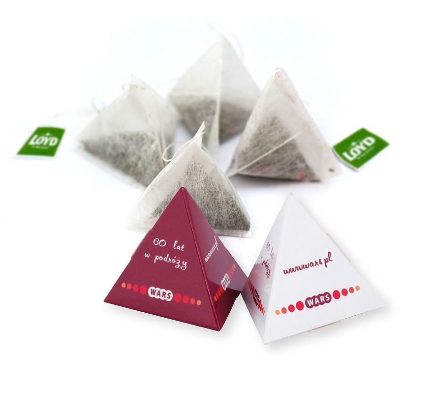 Logotrade promotional product picture of: tea pyramid