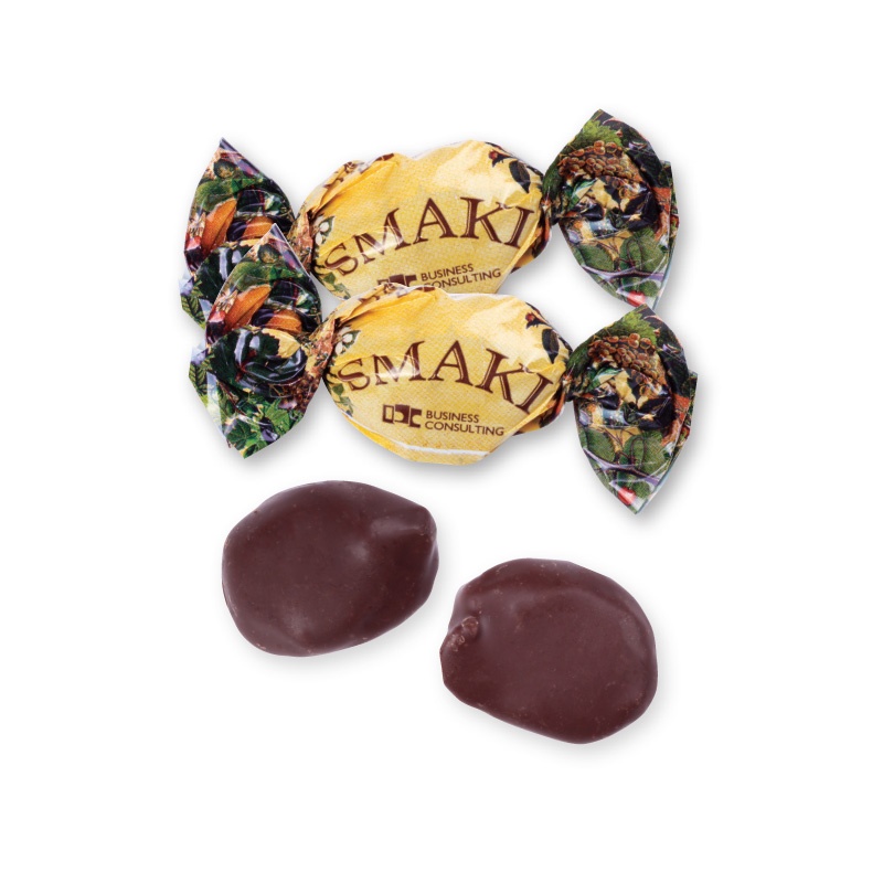 Logo trade advertising products image of: Plum in chocolate