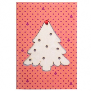 Logo trade advertising product photo of: CreaX Christmas card, star