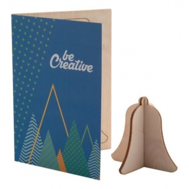 Logo trade promotional gifts image of: CreaX Christmas card, star