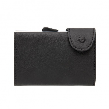 Logotrade corporate gift picture of: C-Secure RFID card holder & wallet black with name, sleeve, gift wrap