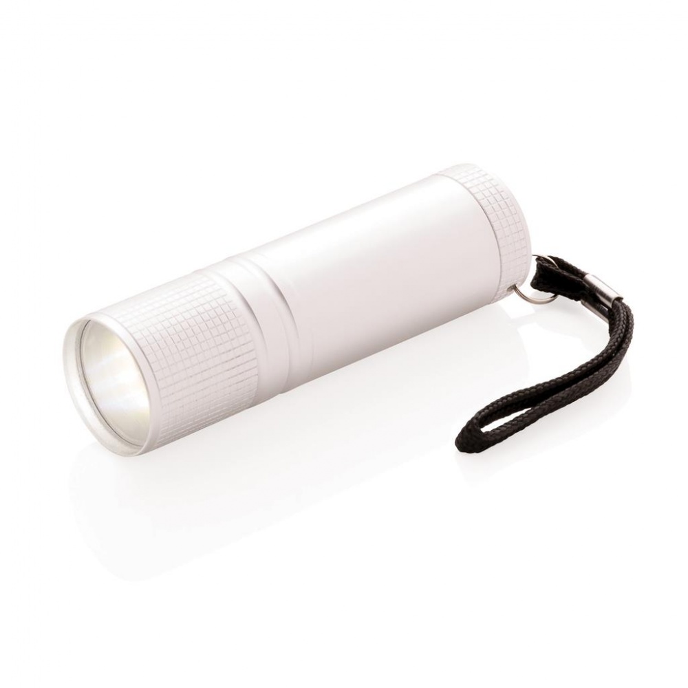 Logotrade promotional giveaway image of: COB torch, silver