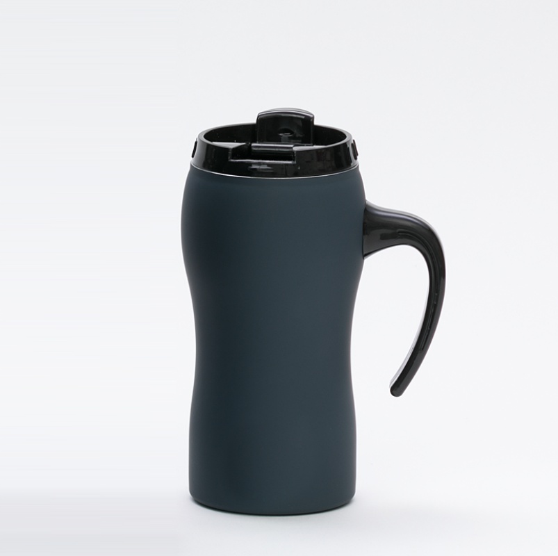 Logo trade promotional giveaways image of: THERMAL MUG COLORISSIMO, 450 ml