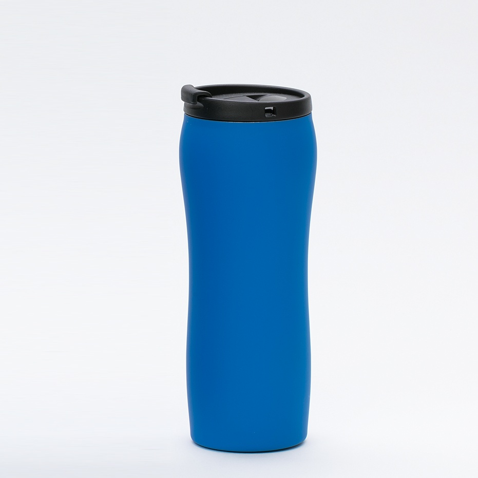 Logotrade promotional gift image of: THERMAL MUG COLORISSIMO, 450 ml.