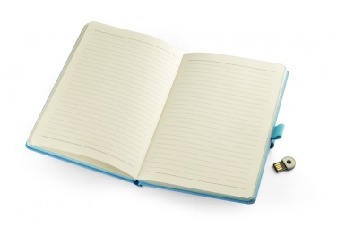 Logo trade promotional items picture of: Notebook MIND with USB flash drive 16 GB, A5