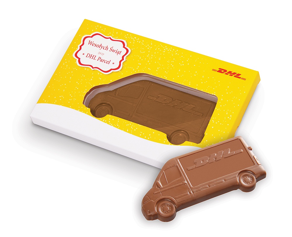 Logo trade promotional items image of: Chocolate van