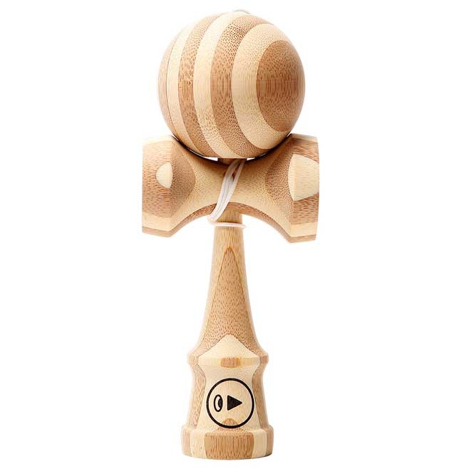 Logo trade corporate gifts picture of: Kendama Play Pro II Bamboo 18,5 cm