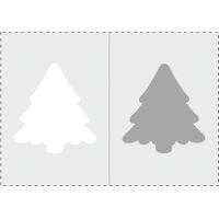 Logo trade promotional items picture of: TreeCard Christmas card, tree