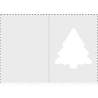 Logo trade promotional products image of: TreeCard Christmas card, tree