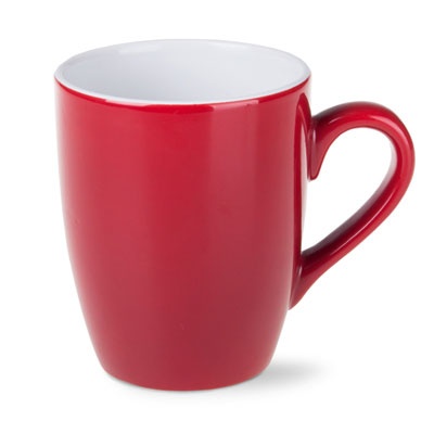 Logo trade advertising products image of: Ilona mug, red