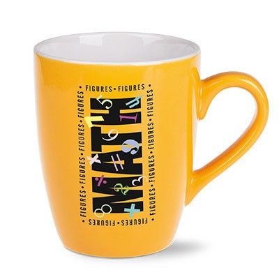 Logo trade corporate gift photo of: Ilona mug, yellow