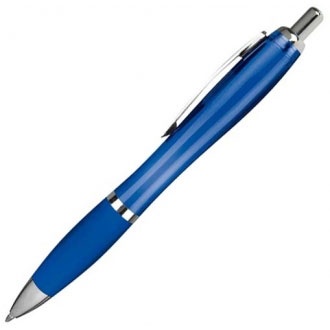 Logotrade promotional gift image of: Plastic pen, blue