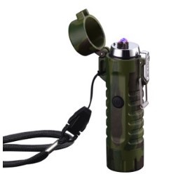 Logotrade corporate gift image of: Plasma lighter flashlight