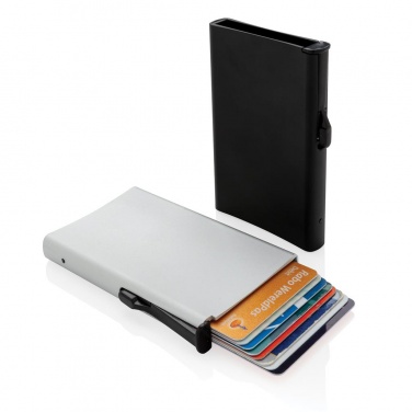 Logotrade promotional merchandise picture of: Standard aluminium RFID cardholder, black