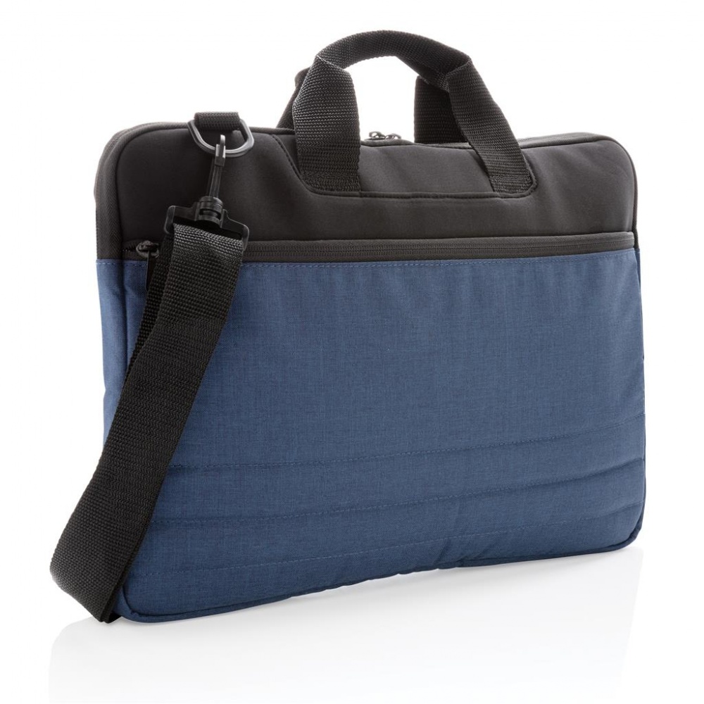 Logotrade promotional gift picture of: Computer bag for documents and 15" laptop, blue