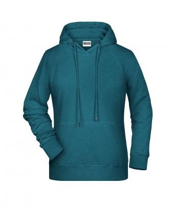 Logotrade promotional giveaway image of: Ladies' Hoody, petrol-melange