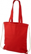 Eliza cotton drawstring, red