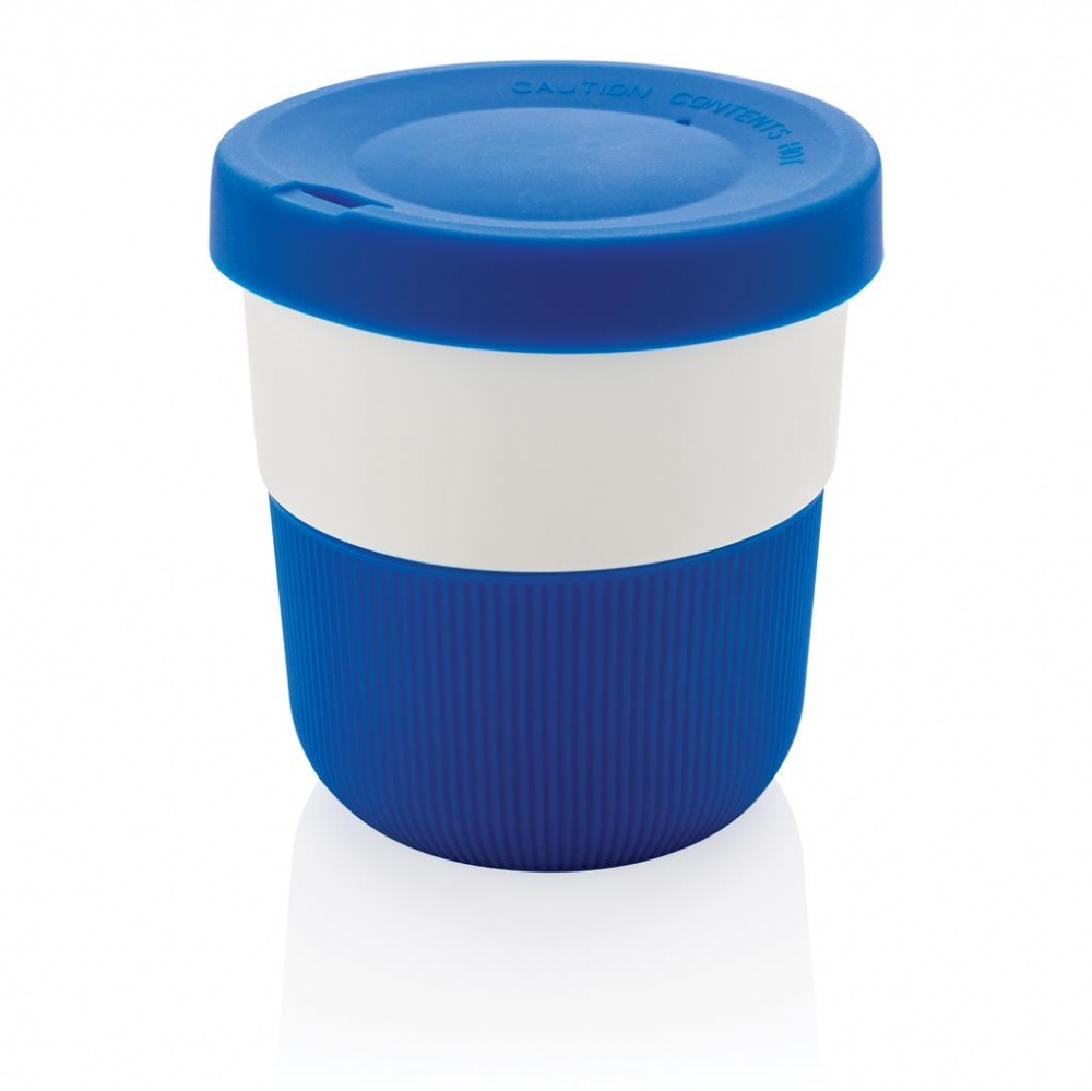 Logo trade promotional products picture of: PLA cup coffee to go 280ml, blue