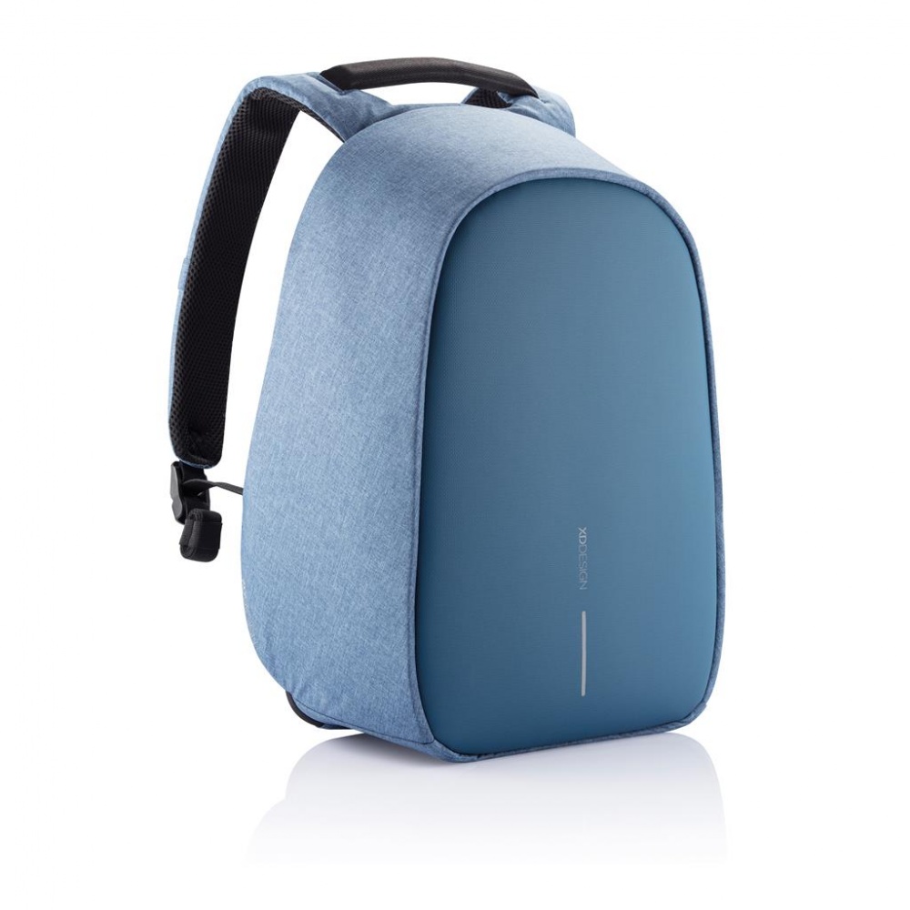 Logo trade promotional giveaways image of: Bobby Hero Regular, Anti-theft backpack, blue