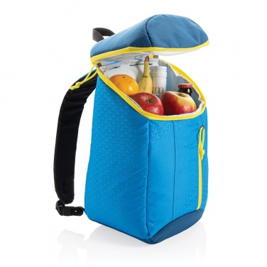 Logotrade promotional item picture of: Hiking cooler backpack 10L, blue