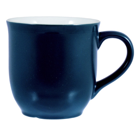 Logo trade advertising products image of: May mug 30 cl, navy/white