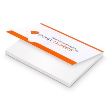 Logo trade promotional items image of: Electrostatic notepad, 100x70 mm