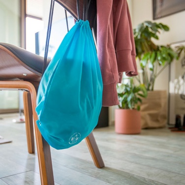 Logo trade corporate gift photo of: RPET backpack, light blue