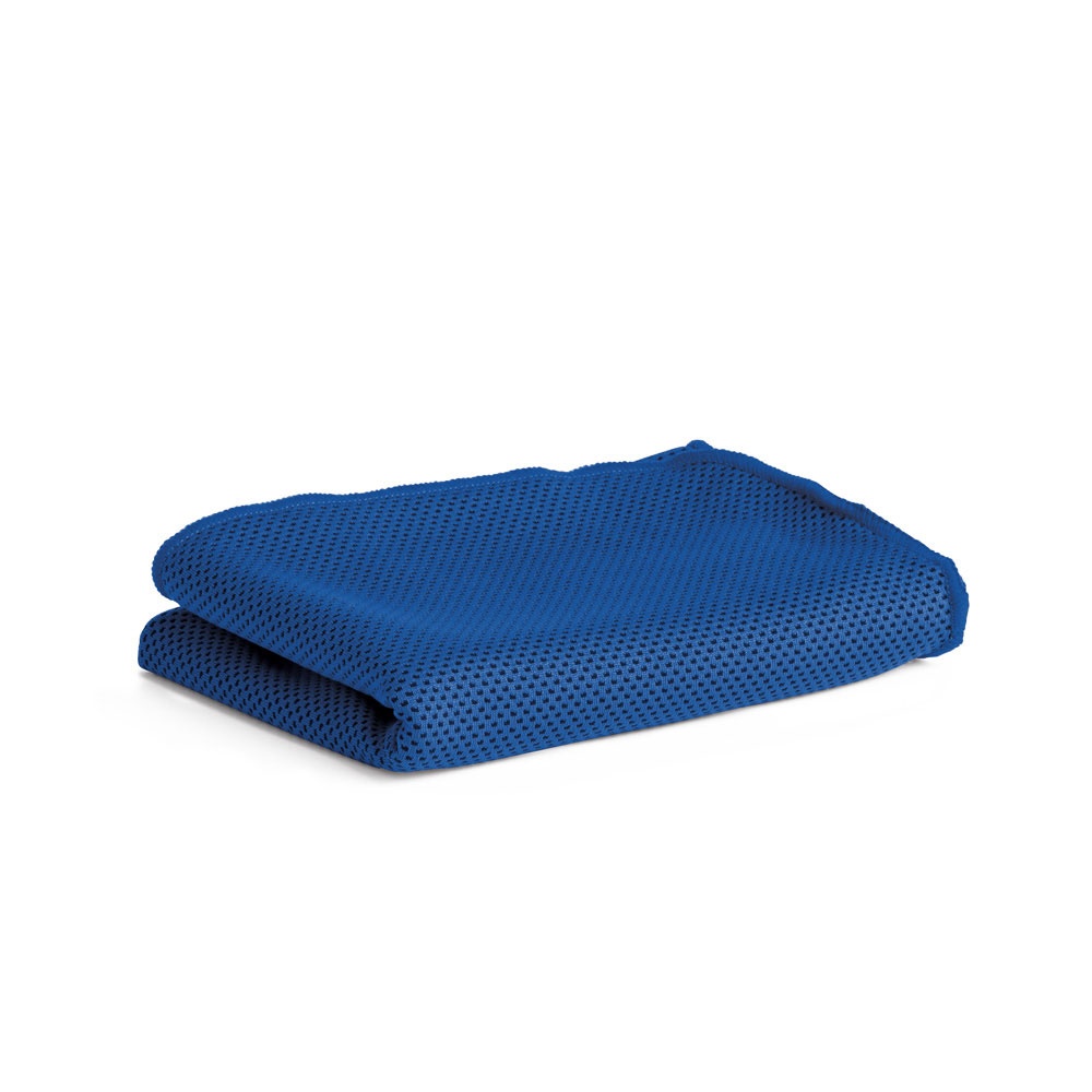 Logo trade business gift photo of: ARTX. Gym towel, Blue