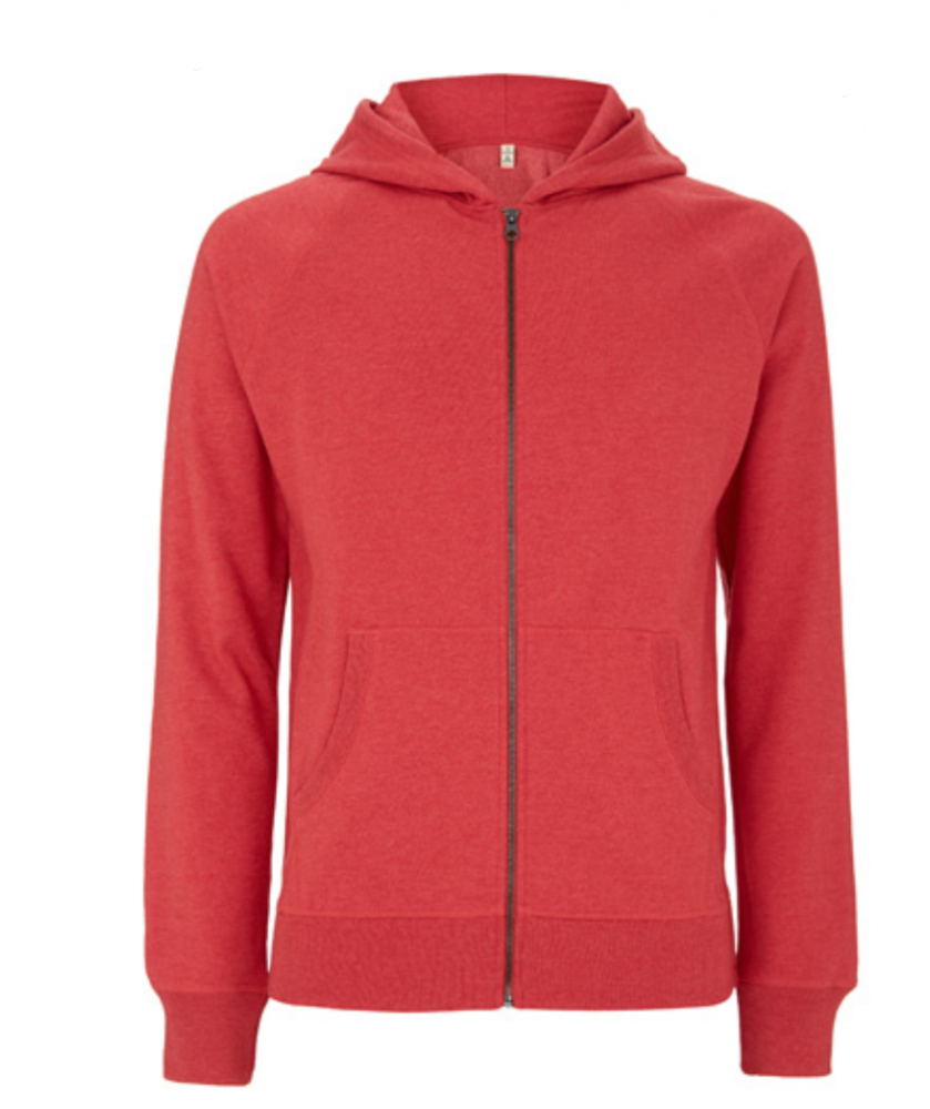 Logo trade business gift photo of: Salvage unisex hoody, melange red