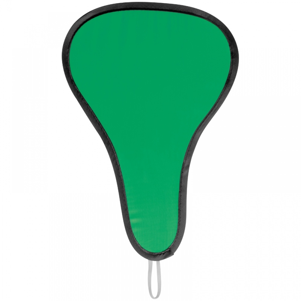 Logo trade promotional gift photo of: Foldable fan, Green