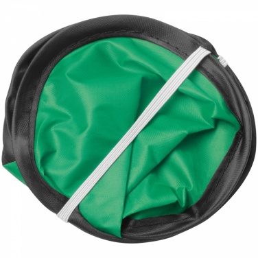 Logo trade corporate gifts image of: Foldable fan, Green