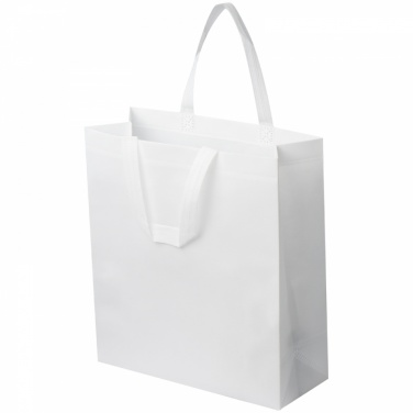 Logo trade promotional merchandise image of: Non woven bag - small, White