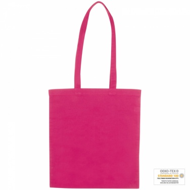 Logo trade advertising products image of: Cotton bag with long handles, Pink