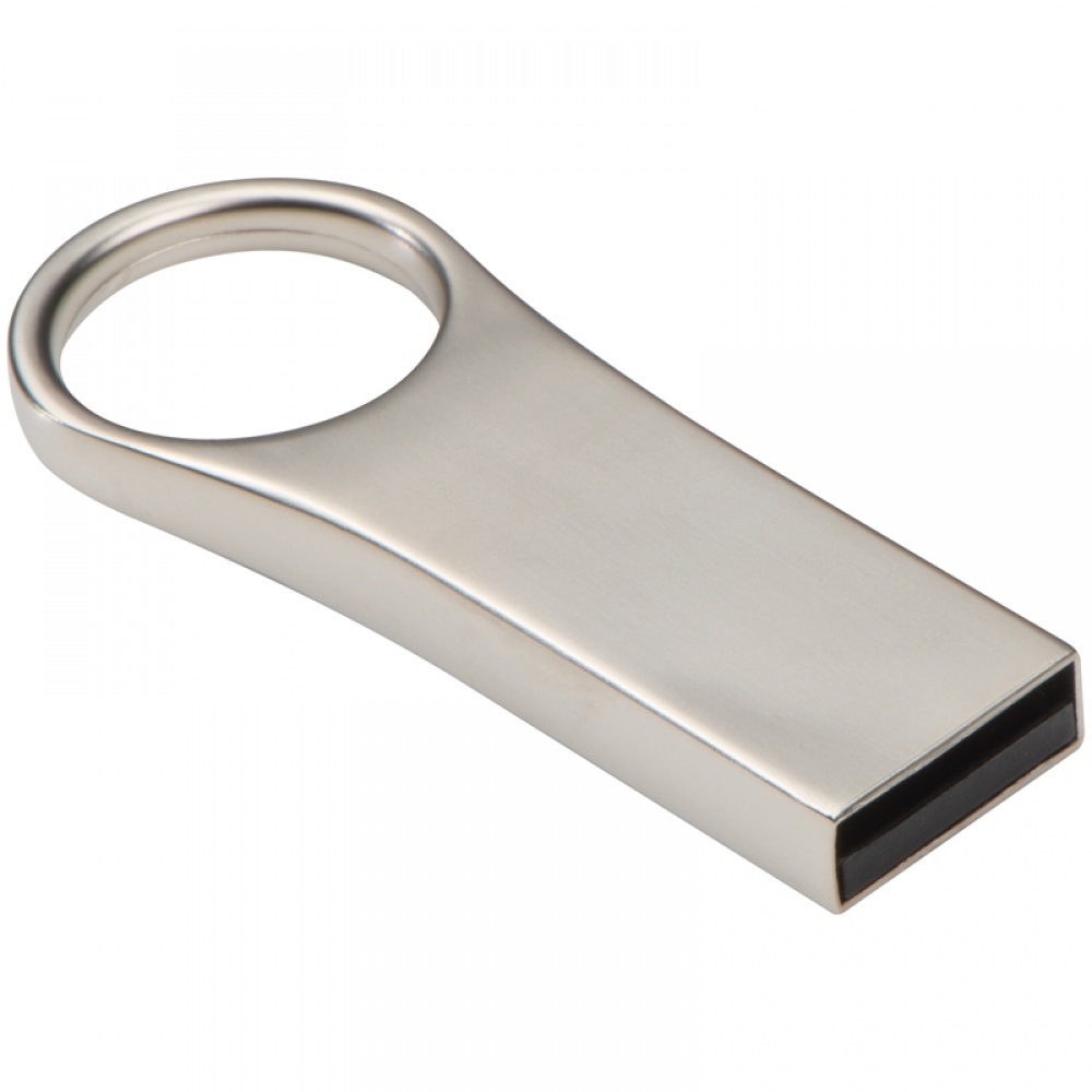 Logo trade advertising product photo of: Metal USB Stick 8GB, Grey