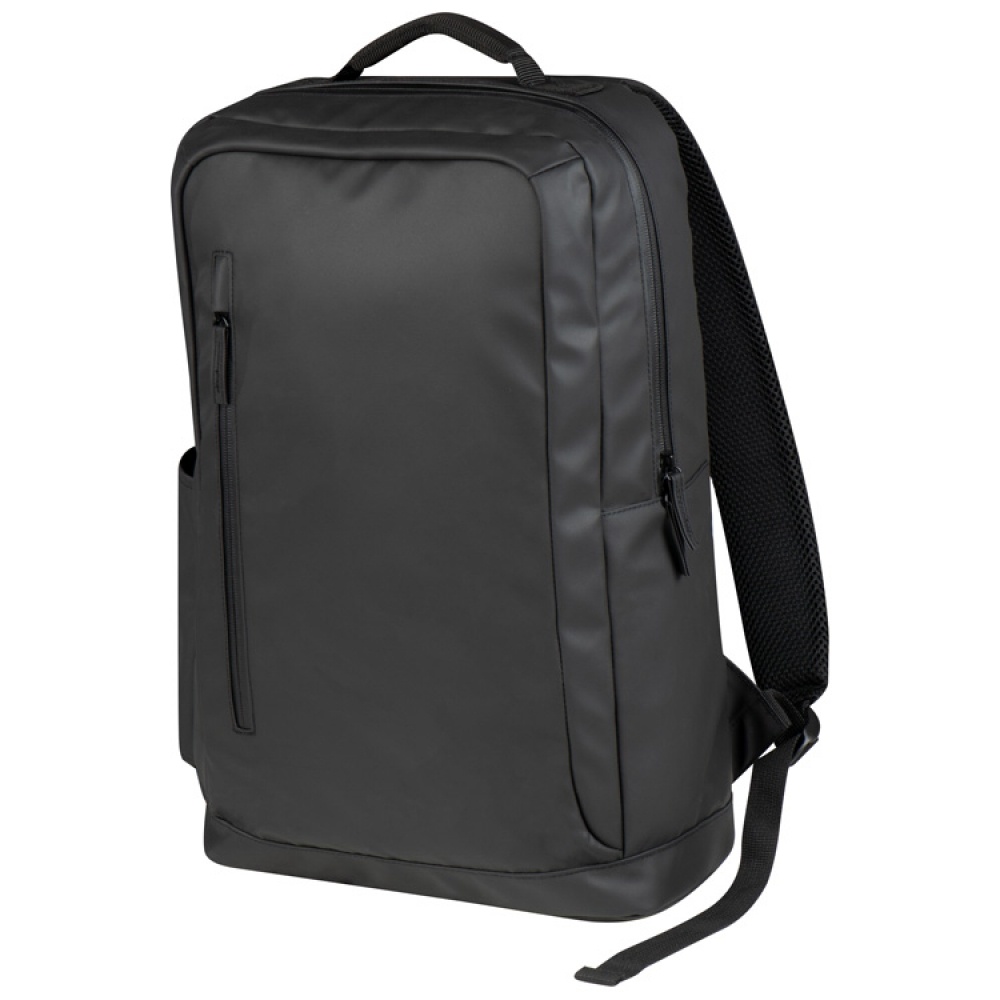 Logotrade promotional item picture of: High-quality, water-resistant backpack, black