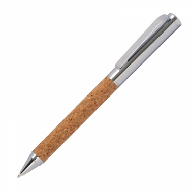 Logo trade advertising products image of: Cork writing set, Brown