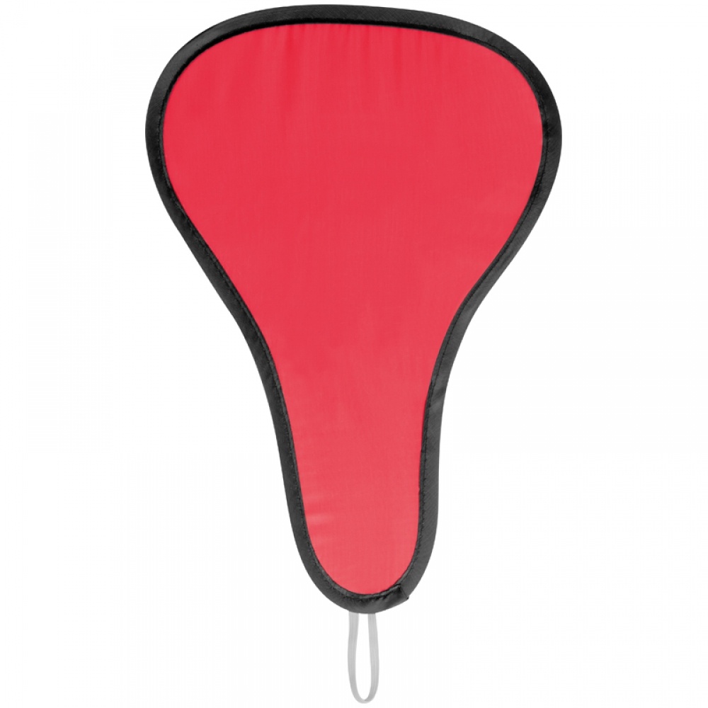 Logotrade promotional item picture of: Foldable fan, Red