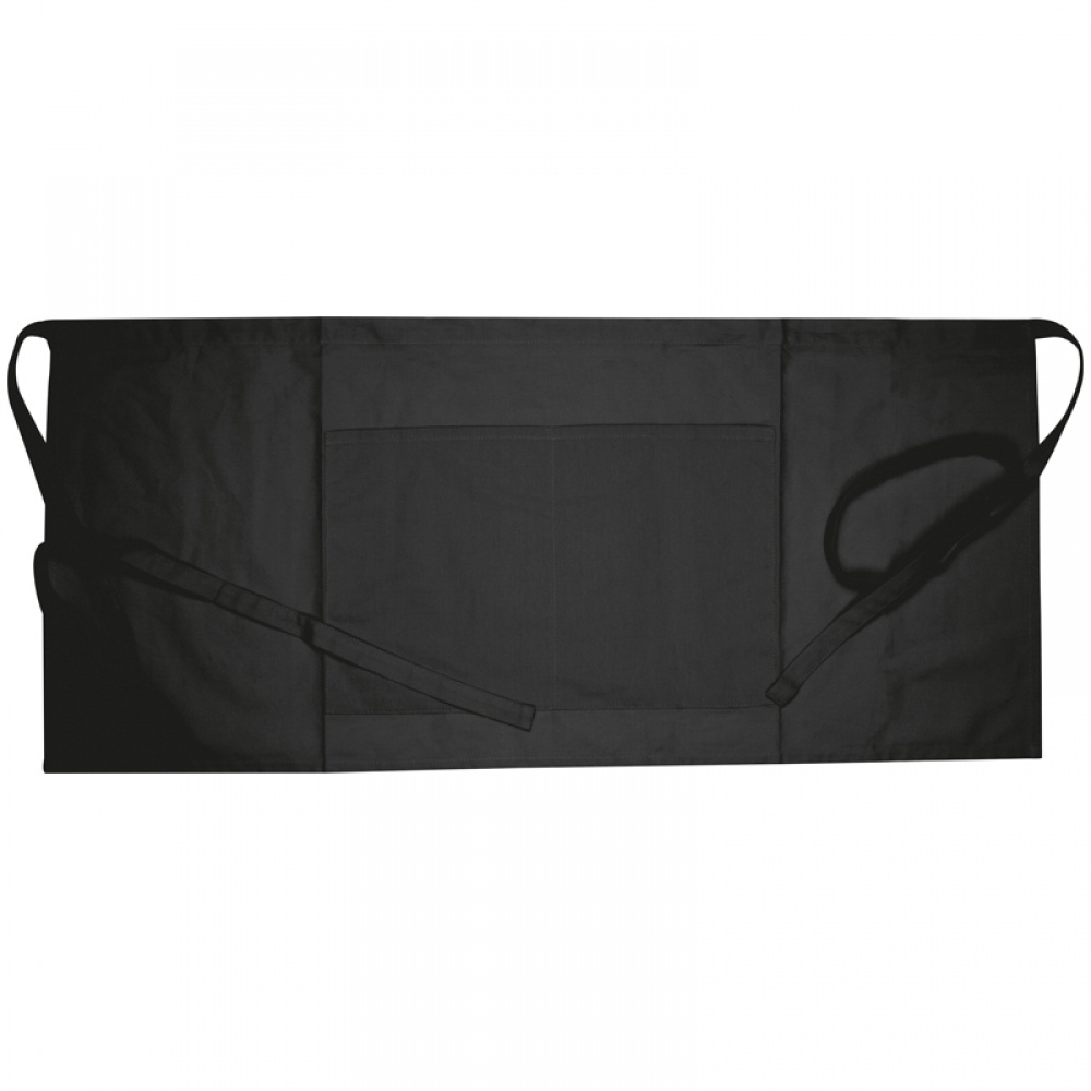 Logotrade corporate gift picture of: Apron - small 180g Eco tex, Black