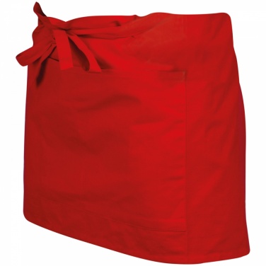 Logotrade promotional item image of: Apron - small 180g Eco tex, Red